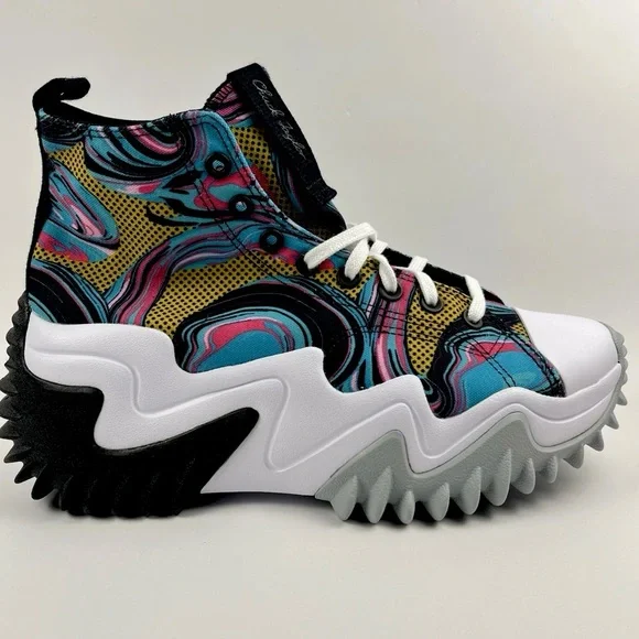 RUN STAR MOTION Converse Abstract Pattern High-Tops/limite edition
